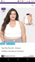 Top Fila Plus Ns - Branco | R$30