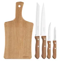 Conjunto de Facas Dynamic Com Tábua de Madeira Tramontina - R$67