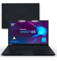 Notebook Positivo Vision Intel Core i3 8gb RAM 256gb Ssd Tela 15.6" Full Hd Linux - Preto
