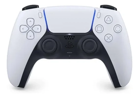 Controle Playstation 5 sem fio Dualsense Ps5 cor branco/preto