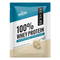 100% Whey Protein - 1 Sachê 40g Chocolate Branco - Shark Pro