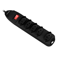 [SUPER R$15,21] Filtro De Linha 5 Tomadas Preto Multilaser - WI297
