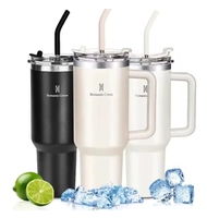 [R$16 "MOEDAS"/BR] Copo Térmico 1.2L Romantic Crown Com Alça 