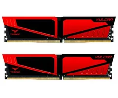 Memória 8GB (2X4) 2666MHZ DDR4 TEAM GROUP T-FORCE VULCAN