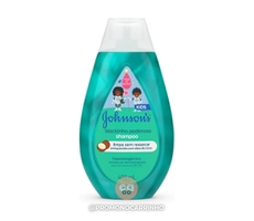 (REC) Johnson's Baby Shampoo Infantil Para Cabelos Crespos Blackinho Poderoso, 400ml