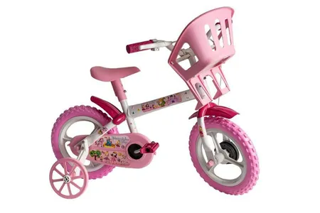 Bicicleta Infantil Aro 12 Styll Baby Rosa