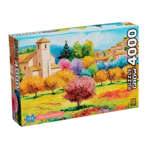 Quebra-Cabeça Grow 'Verão em Lourmarin' 4000pçs