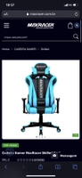 Cadeira Gamer MaxRacer Skilled Azul | R$1211