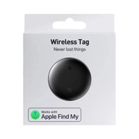 [R$3.72 Moedas/APP] Smart Tag Henncer de Localização compatível Apple Find My - iPhone, iPad e MAC