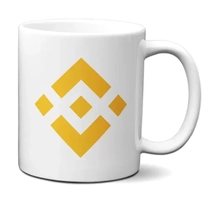Caneca Logo Oficial Criptomoeda - Binance Coin - Menor preço! Corram!