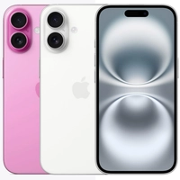 Smartphone Apple iPhone 16 128GB - Branco/Rosa