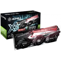 Placa de Vídeo INNO3D GeForce RTX 3060 iCHILL X3 RED, 12GB, LHR, GDDR6, DLSS, Ray Tracing, C30603-12D6X-167139AH
