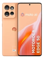 Smartphone Motorola Edge 50 5g - 256gb 24gb Ram Boost 50mp Sony Camera Moto Ai Ip68 Nfc - Peach Fuzz Vegan Leather