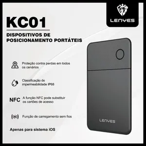 LENYES Rastreador Bluetooth Tag Inteligente iPhone