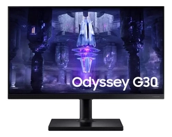 Monitor Samsung Odyssey G30 LS24BG300ELMZD 24" Full HD Va 144Hz FreeSync Preto