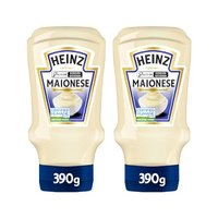 [+ por - R$16,11] Heinz Pack Maionese Tradicional, 390G - 2 unidades