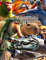 [Imposto Incluso] Italian Brainrot Colorbook