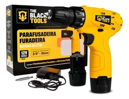 Parafusadeira Furadeira Black Tools TB12A 3/8 Bateria 60Hz