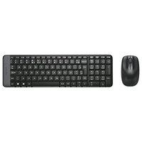 Combo Teclado e Mouse sem fio Logitech MK220 | R$99