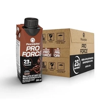  [REC] Pack Piracanjuba ProForce 23g de Proteínas Zero Lactose Sabor Cacau - 12 Unidades de 250ml
