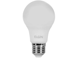 Lâmpada de LED Elgin Branca E27 9W - 6500K Bulbo A60