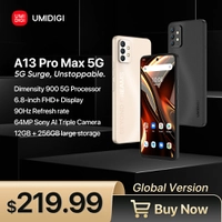 Smartphone Umidigi A13 Pro Max 5g 12GB 256GB