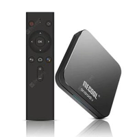 MECOOL KM9 Pro Voice Control TV Box Google Certificated - Black UK Plug R$483