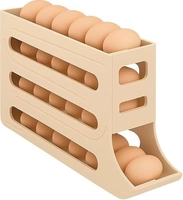 Organizador de Ovos 4 Camadas com Dispensador