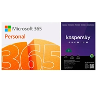 Microsoft 365 Personal 3 meses de assinatura Kaspersky Antivírus Premium [3 meses]