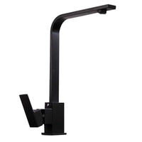 [AME R$ 104] Torneira para Pia de Cozinha com Monocomando - Preta
