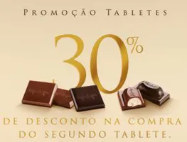 30% OFF na compra do segundo tablete Kopenhagen