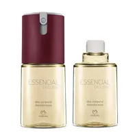 Kit Essencial Exclusivo Feminino Deo Corporal - R$40
