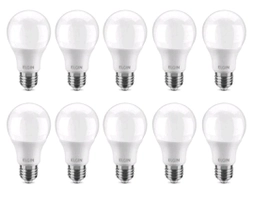 Kit 10 Lâmpadas Elgin 9W 6500K E27 (branca fria) | R$55