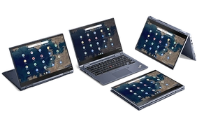 Notebook Chromebook TPC13 YogaG1 - R5-3500C 8RAM 128SSD Tela 13" FHD IPS Touch Caneta Leitor Digital