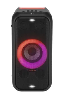 Caixa de som Bluetooth PartyBox LG XBOOM 200W RMS, 12 horas de bateria e Iluminação de Festa - XL5S