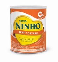 Ninho Composto Lácteo Zero Lactose Lata 380g