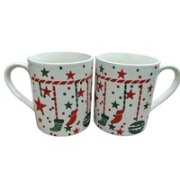 Caneca Natalina de Cerâmica 330ML 