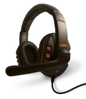 Headset Gamer Oex Action Hs200 Preto, Plug P2