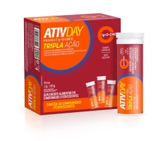 Vitamina C Tripla Ação 30 Comprimidos Efervescentes