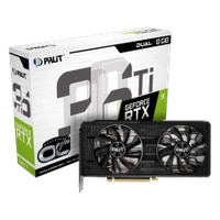 Placa de Vídeo Palit NVIDIA GeForce RTX 3060 Ti Dual OC, LHR, 8GB, GDDR6, DLSS, Ray Tracing, NE6306TS19P2-190AD