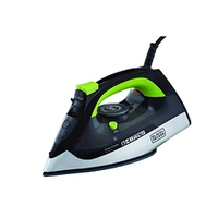Back+Decker Ferro de Passar Antiaderente Steam Power Vapor e Seco 1200W Preto 220V FX2700, Preto, Verde e Branco