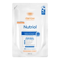 Refil Hidratante Corporal Darrow Nutriol Loção Dermatológica Sem Perfume 300ml
