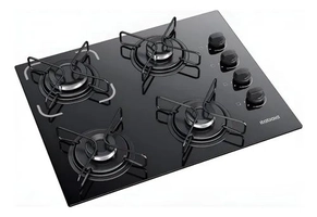 Cooktop Itatiaia Essencial 4 Bocas Preto