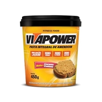 VitaPower Pasta De Amendoim Integral - 450G Crocante - Vitapower