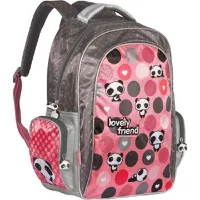 Mochila de Costas Grande Lovely Friend Luxo - Tilibra - R$40
