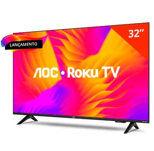 Smart TV AOC 32'' Wi-Fi Roku 32s5155/78g