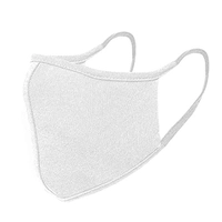 [PRIME] Máscara de Tecido Ninja Branca 2 Camadas com Clip Nasal, R.Two