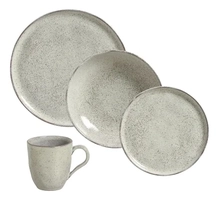 Kit 16 Peças Jogo De Jantar Bio Pistache Porto Brasil