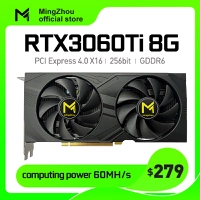 Placa de Vídeo Mingzhuo RTX 3060 Ti 8GB