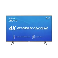 Smart TV LED 65'' UHD 4K Samsung 65RU7100 | R$3.445